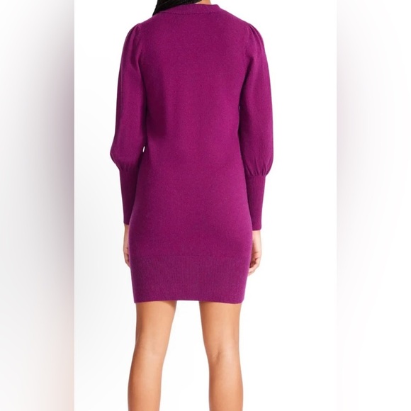 Betsey Johnson Burgundy Mini Dress - Picture 8 of 11